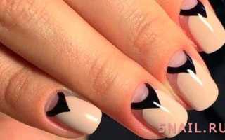 Лунный маникюр (moon manicure) Как сделать красивый лунный маникюр в домашних условиях?